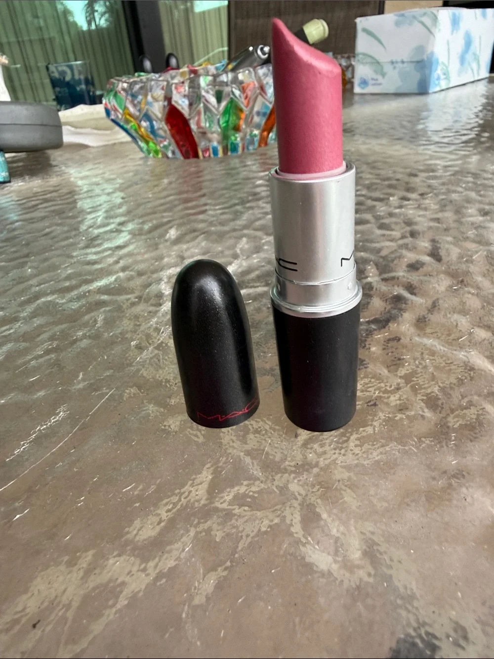 MAC Cosmetics Satin Lipstick in Rose Pink